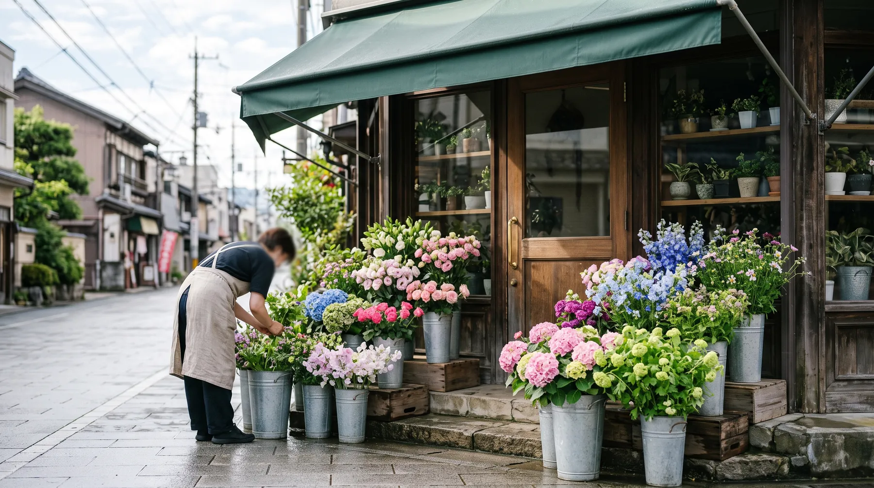 花屋このはの店内
